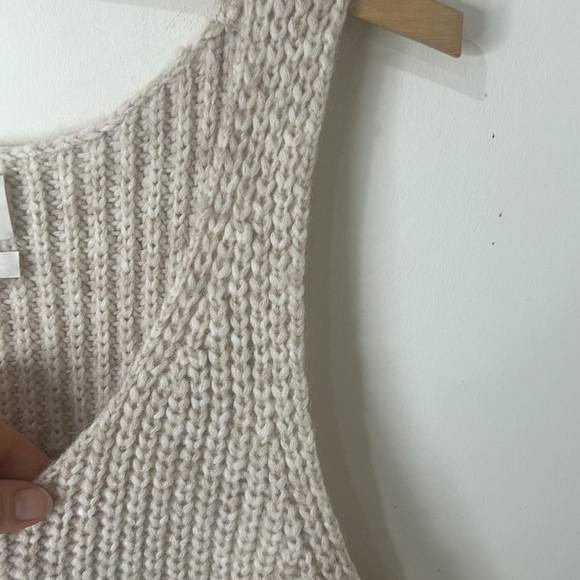 WILFRED FREE Karolin Knit Colorblock Sleeveless Knit Sweater Tunic Size Small - Picture 6 of 13